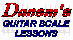 dansm's guitar scale lessons